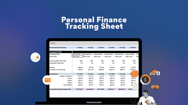 Personal Finance Tracking Sheet