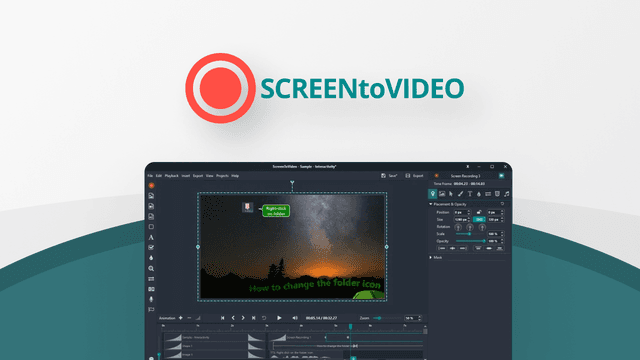 ScreenToVideo - Plus exclusive