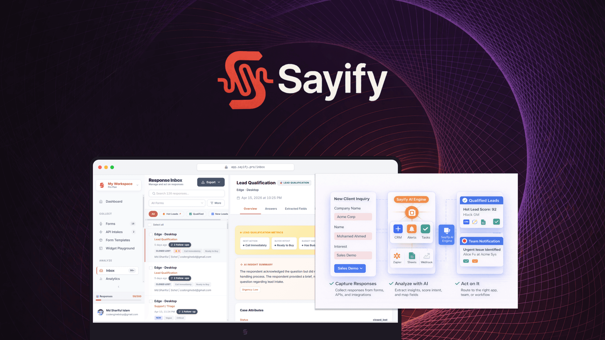 Sayify - Plus Exclusive