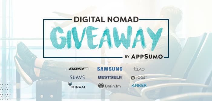 AppSumo Digital Nomad Giveaway