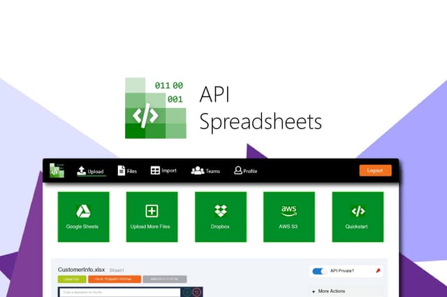 API Spreadsheets