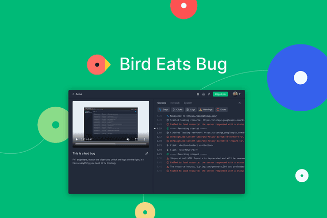 Bird Eats Bug