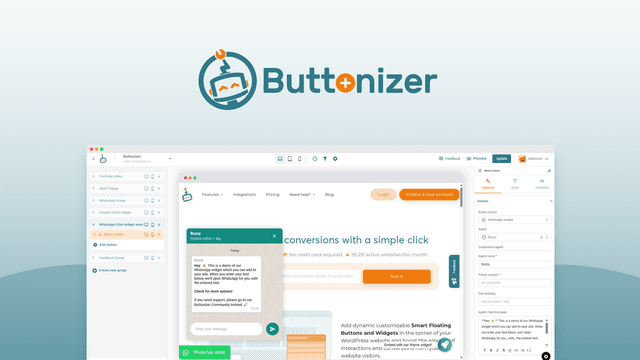 Buttonizer - Plus exclusive