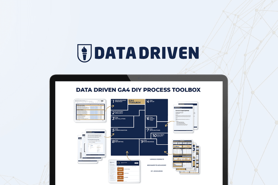 Data Driven DIY Google Analytics 4 Toolbox