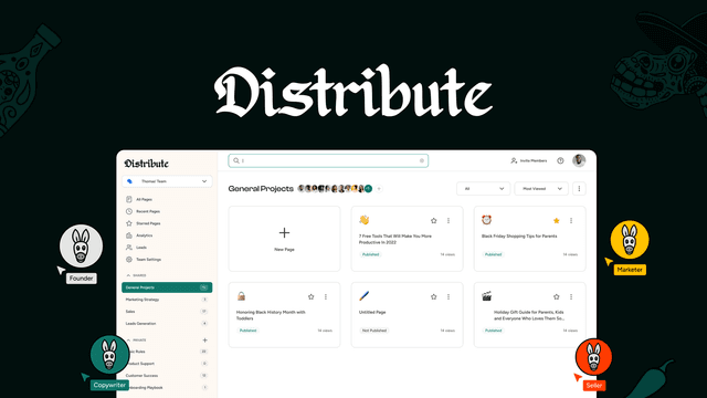 Distribute