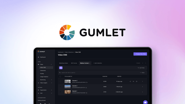 Gumlet Video