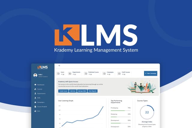 Krademy LMS