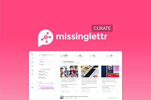Missinglettr Curate