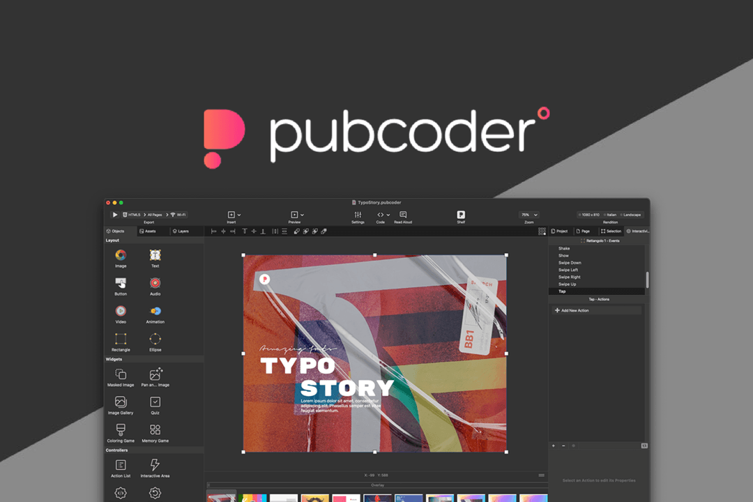 PubCoder - Plus exclusive