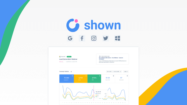 Shown