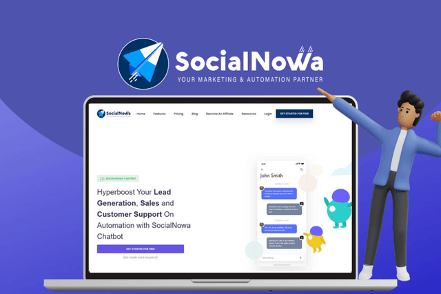SocialNowa Chatbot - Plus exclusive