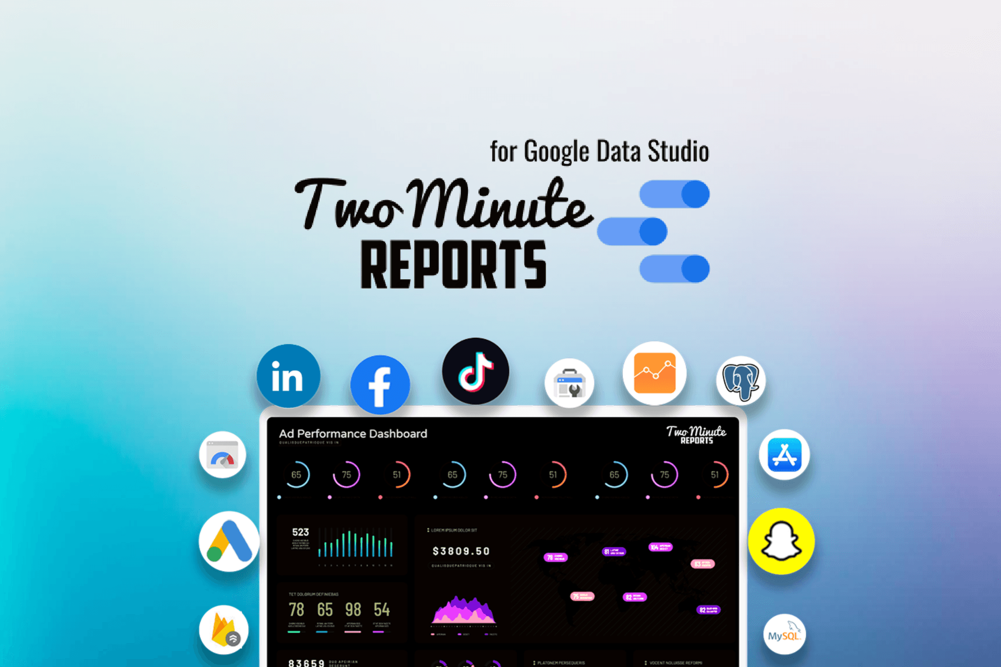 Two Minute Reports for Google Data Studio