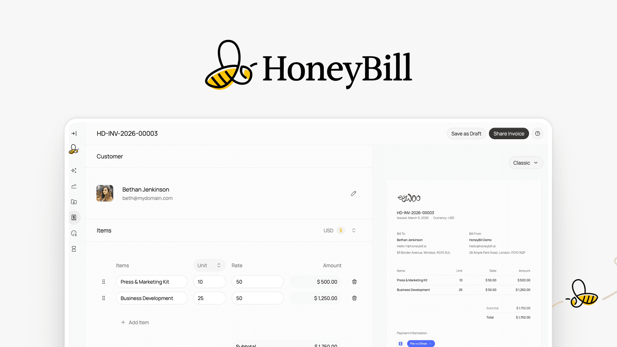 HoneyBill