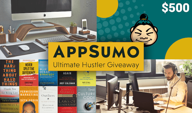 AppSumo Ultimate Hustler Giveaway