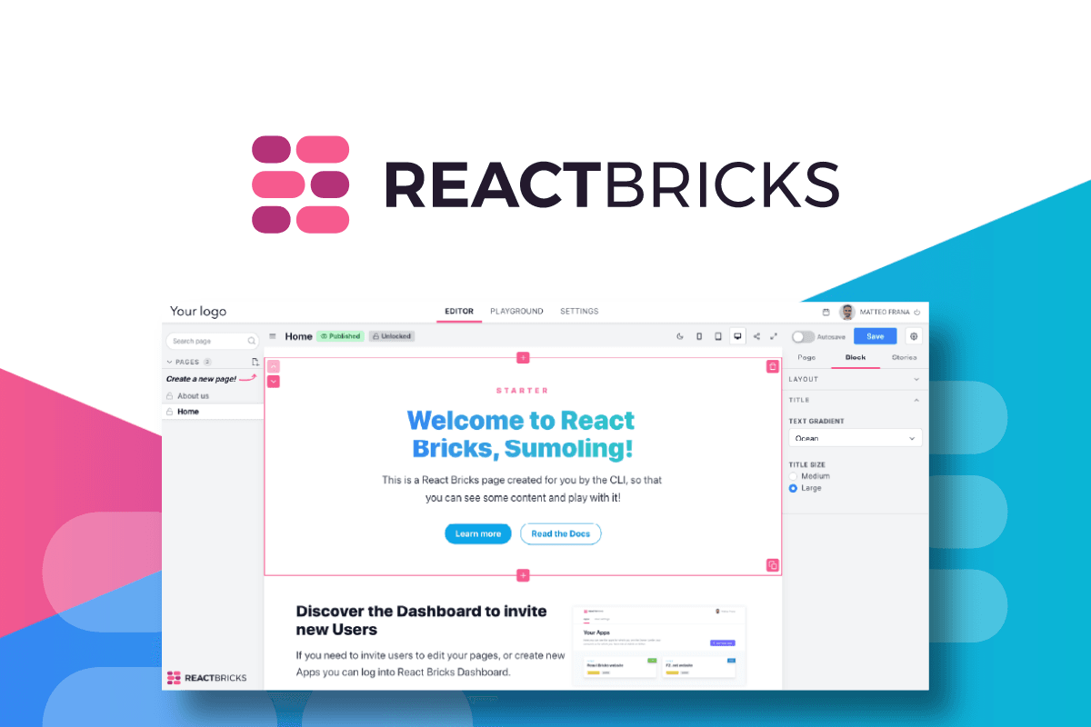 React Bricks