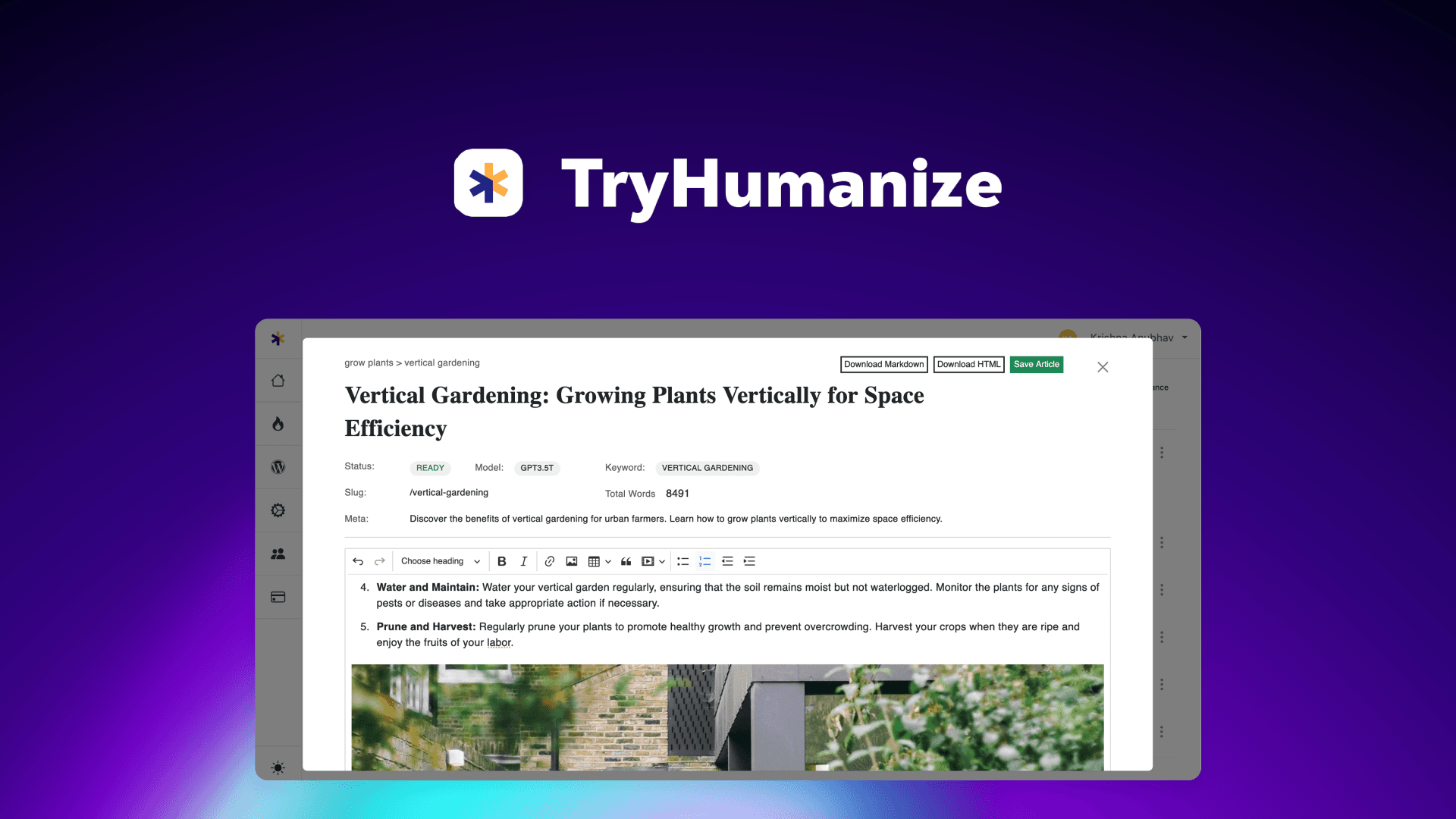 TryHumanize