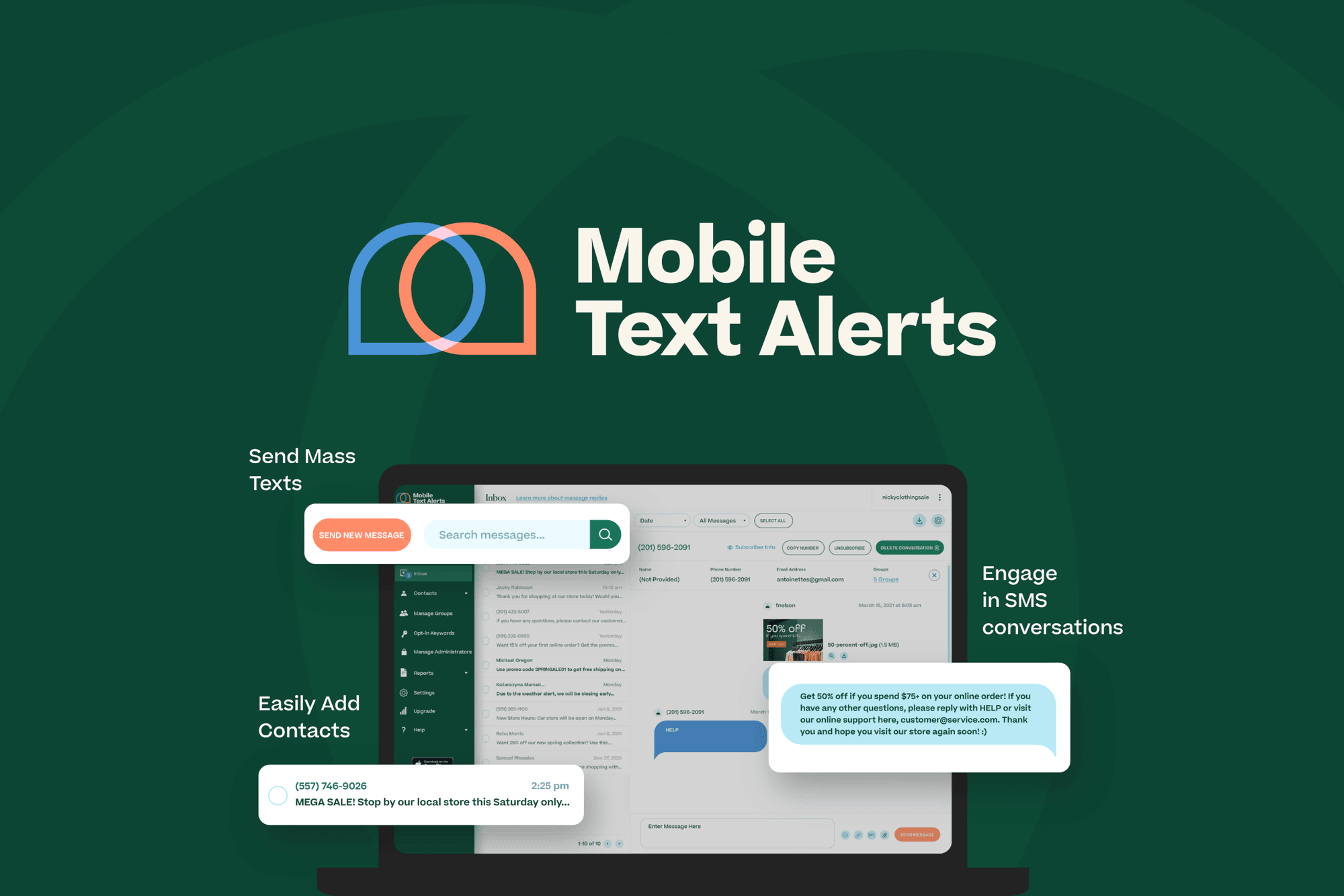 Mobile Text Alerts