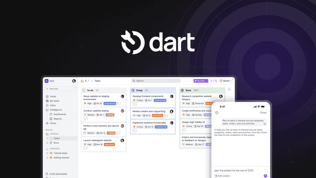 Dart - Plus exclusive