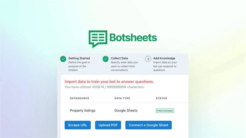 Botsheets