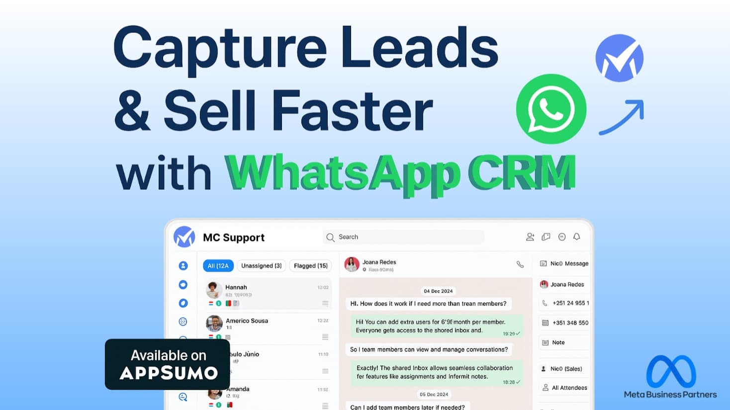 WhatsApp CRM by ManyContacts