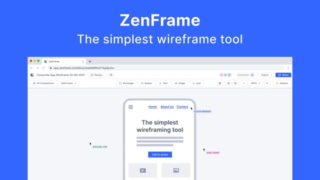 Zen Wireframe