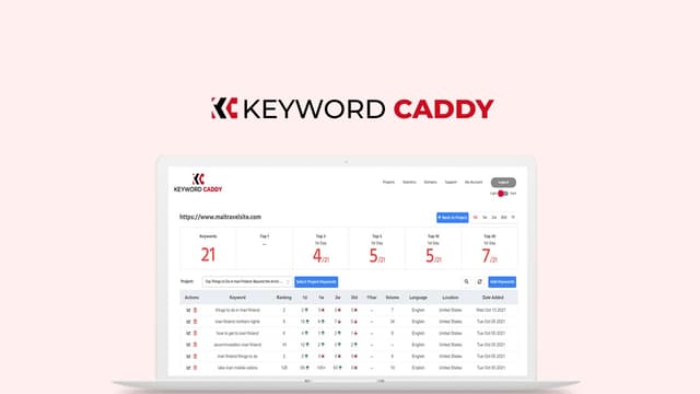 KeywordCaddy