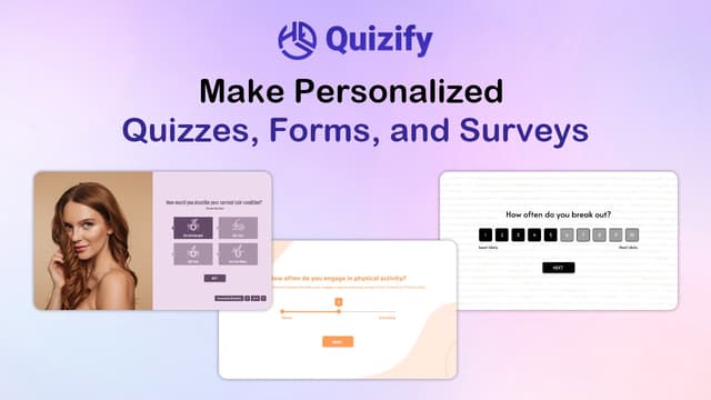 Quizify - Quizzes, Forms & Surveys