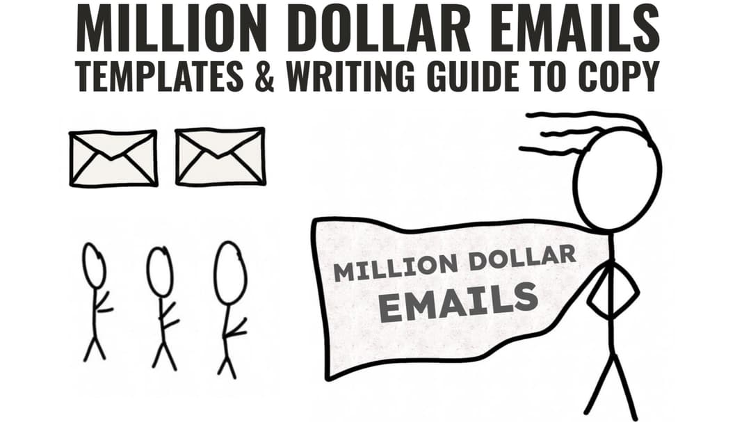 Million Dollar Emails - A Guide + Templates For AppSumo-Level Emails