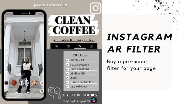 Argumentative reality (AR) filter