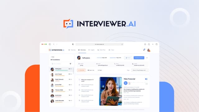 Interviewer.AI - Video Interview Software - Plus exclusive