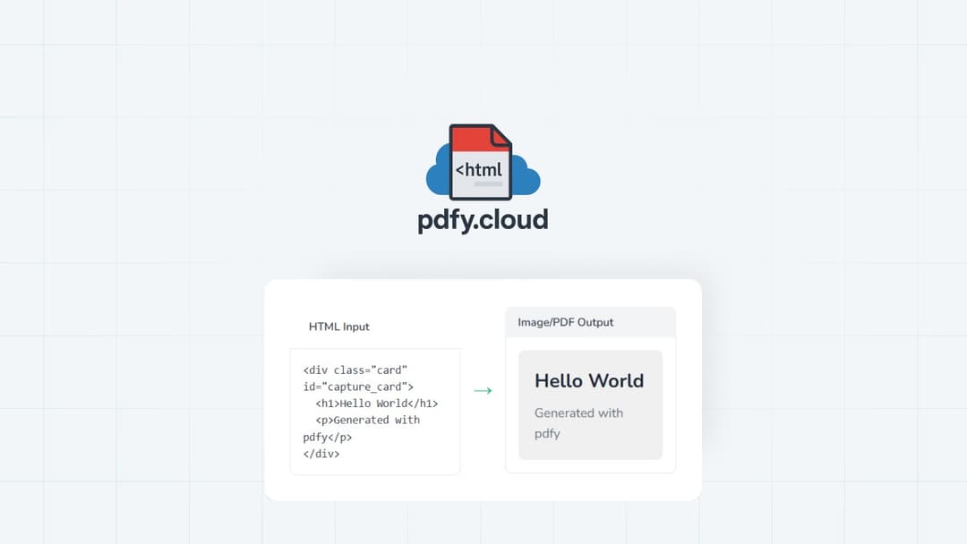 PDFY Cloud | Template and Invoicing